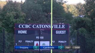 CCBC Catonsville Mens Soccer Cardinals vs Hagerstown [upl. by Nuahsak272]