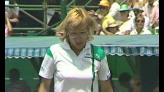 Mandlikova v Navratilova 1987 Australian Open Womens Final Highlights [upl. by Josh]