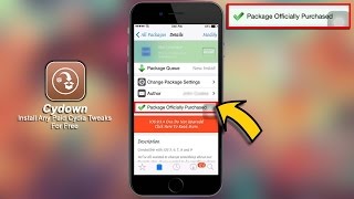 Cydown Install Any Paid Cydia Tweaks For Free iOS 10 Jailbreak [upl. by Eelir980]