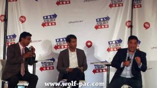 Politicon Cenk Uygur amp Dinesh DSouza Debate WolfPac [upl. by Suivatal]