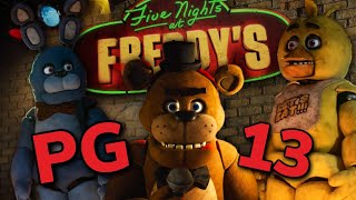 Five Nights At Freddys Movie Is Officially PG13 Why Its Not Rated R [upl. by Haon]