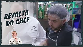 quotQueijo de merdquot Jacquin se revolta com prato ruim  Pesadelo na Cozinha [upl. by Desta394]