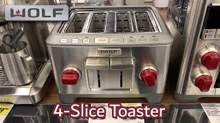 WOLF Gourmet 4Slice Toaster Oven [upl. by Anelleh975]