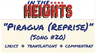 quotPiragua Reprisequot  Lyrics Translations amp Dumb Commentary [upl. by Kella]