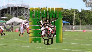 Frowe941 Canes vs Destroyers 8u highlights [upl. by Fotinas]