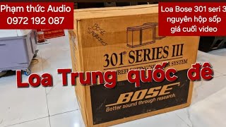 Loa Bose 301 seri 3 Full thùng sốp  sx 1994 nhé ae [upl. by Uhsoj]