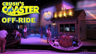 Crushs Coaster OffRide Footage Walt Disney Studios Maurer Spinning Coaster  NonCopyright [upl. by Valle128]