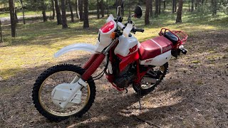 Yamaha XT600 2KF test [upl. by Halilak]