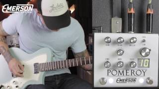 Emerson Custom Pomeroy OverdriveBoost pedal demo [upl. by Jacobine]