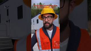 Unstable working days for workers🤡adamrose funny constructioncomedy construction [upl. by Ellak151]