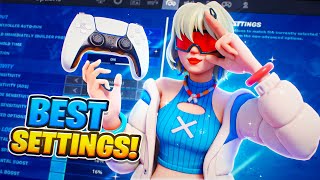 NEW BEST Console Controller SETTINGS amp Sensitivity  0 DELAY TIPS for Fortnite Chapter 5 [upl. by Nnyrb941]