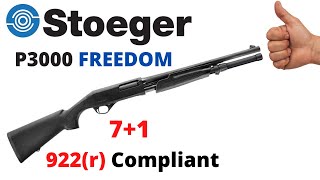 Stoeger P3000 Freedom Max Capacity Turkish Pump Shotgun [upl. by Lamag]