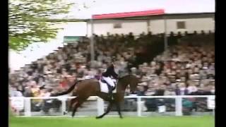 Eventing  Pippa Funnell wins her first Badminton 2002 [upl. by Castra]