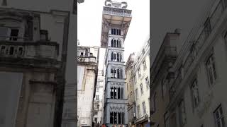 Santa Justa Elevator in Lisbon  Portugal 1902 [upl. by Euk458]