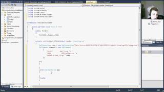 C SqlDataReader Tutorial [upl. by Meehyr]