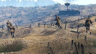 Battle of the Somme  WW1  Verdun Gameplay [upl. by Hnim]