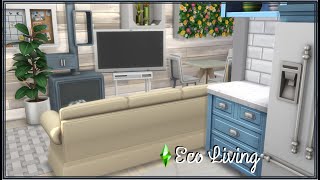 Pinecrest 402 Renovation  The Sims 4  Speed Build  Eco Living  Small Family Apartment [upl. by Eniamert]