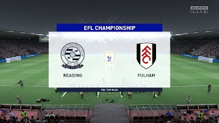 ⚽ Reading vs Fulham ⚽  EFL Championship 11012022  Fifa 22 [upl. by Sacha502]