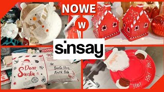 SINSAY ‼️NOWOŚCI ‼️TACA ‼️HIT ‼️ PODUSZKA‼️OZDOBY ŚWIĄTECZNE DEKORACJE ‼️Bieżnik ‼️ Przegląd półek [upl. by Salokin]