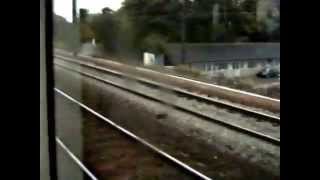 Paris RER line C Z5 stock train ride 1988 [upl. by Ecinnahs]