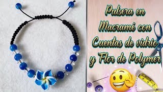 COMO HACER PULSERAS DE HILO EN MACRAME PERSONALIZADASDIY 2018 [upl. by Naeloj]