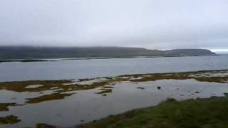 Driving in Iceland  from Akureyri to Holmavik on hwy 61 [upl. by Kennard621]