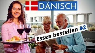 Dänisch lernen für Anfänger  Essen bestellenGastronomie 2  DeutschDänisch VokabelnA1 🇩🇰 ✔️ [upl. by Newol]