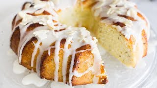 KETO LEMON POPPY CAKE WITH GLAZE [upl. by Sherry]