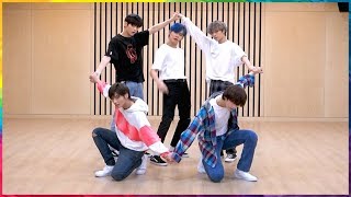 MIRRORED TXT 투모로우바이투게더  Run Away 9와 4분의 3 승강장에서 너를 기다려  Dance Practice 안무연습 거울모드 [upl. by Natanoj]