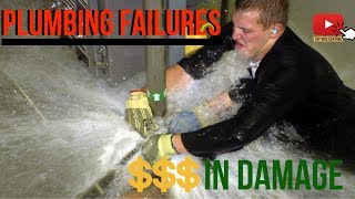 HORRIBLE Plumbing Fails Compilation [upl. by Llerahs51]