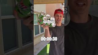 How Fast Can You Drink Fortnite Shields IRL [upl. by Eilitan]