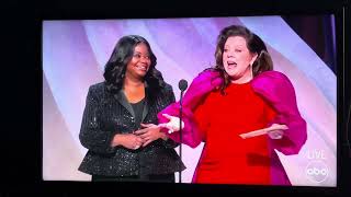 Melissa McCarthy and Octavia Spencer Oscars 2024 [upl. by Anse]