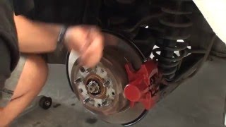 How to Change Brake pads on LEXUS is200 [upl. by Lindsey]