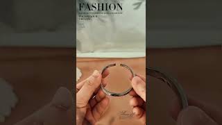 Mother of Pearl designer Gold Plated Stainless Steel Bangle Bracelet for women shortvideo jewelry [upl. by Emyle]