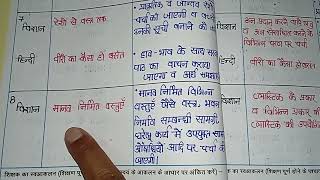 teachers diary class 6 7 8 month July first week date01072024 to 0672024 shikshak diary [upl. by Ylac]