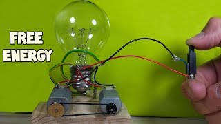 Free Energy Light Bulbs 230V  Using Piezo Igniter [upl. by Layne]