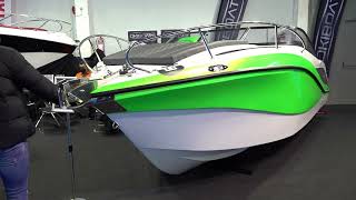 OKIBOATS 585 day cruiser boat 2022 [upl. by Elia]