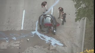 Victims identified after luxury sports car split in half in deadly twocar crash in Lake Highlands [upl. by Ettennek561]