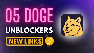 5 New Doge UNBLOCKER Links  Unblocked Websites for School 2024 [upl. by Tnirb]