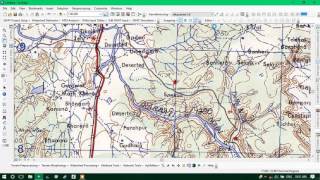 Digitizing Scanned Topographic Map Using ArcGIS 103  Point Line amp Polygon [upl. by Ahsiatal737]