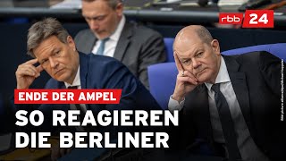 So reagiert Berlin auf das AmpelAus [upl. by Nelda718]