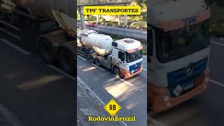 TANQUEIRO ARTICULADO TPF TRANSPORTES Fernão Dias Km 35 rodoviabrazil shorts transportes [upl. by Hameerak]