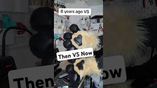 Then VS Now fursuitmaker fursuit furry [upl. by Sorac370]