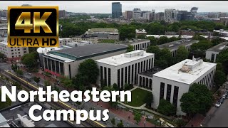 Northeastern University  4K Campus Drone Tour [upl. by Grayson]