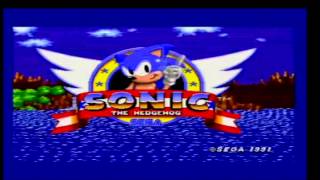 Retro Cheats  Sonic the hedgehog Mega drive [upl. by Kirsti367]