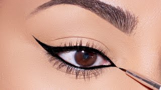 Try this technique to Apply PERFECTLY THIN Eyeliner You’ll LOVE it [upl. by Otsedom]