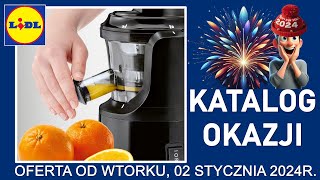 LIDL  Nowa Gazetka od wtorku 02012024  Katalog Okazji [upl. by Sigrid]