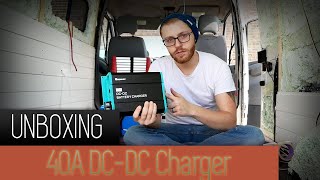 Unboxing Renogy 40A DCDC charger [upl. by Alvin718]