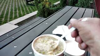 Some Chicken Biscuit Soup from Twirling Bird in Silverton Oregon Oct 3rd 2024 [upl. by Pleasant]