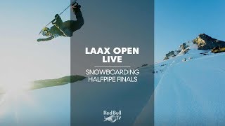 REPLAY Snowboarding Halfpipe Finals  LAAX Open [upl. by Lohner]